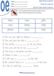 long-o-silent-e-gap-fill-worksheet